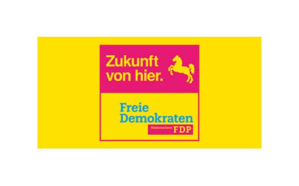 Aufkleber 60 x 30 mm – mit Kampagnenlogo (50 Stk.)